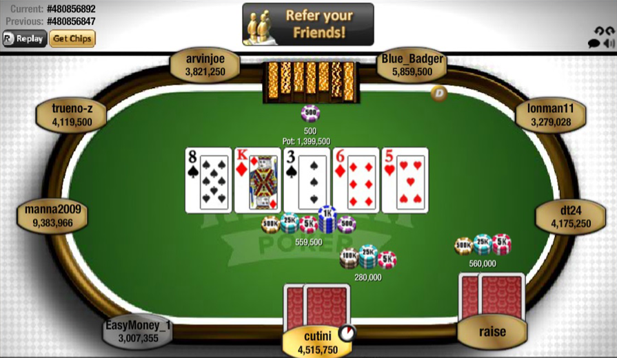 best hand in texas holdem poker